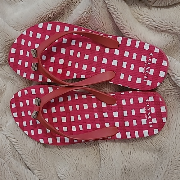 Coach sandals 6 1/2 - Picture 1 of 2